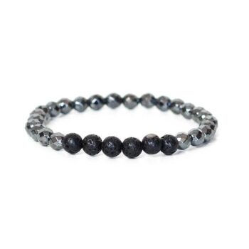 Hematite Diffuser Vitality Bracelet