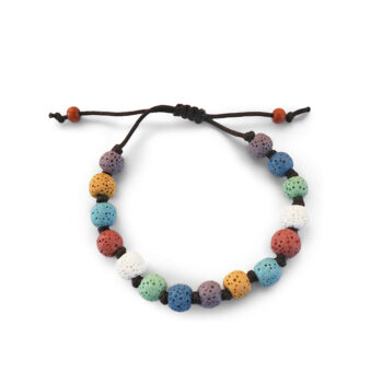 Rainbow Lava Rock Vitality Bracelets