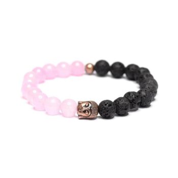 Rose Quartz Buddha Vitality Bracelet