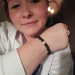 White Howlite Lava Stone Vitality Bracelet photo review