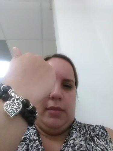 White Howlite Lava Stone Vitality Bracelet photo review